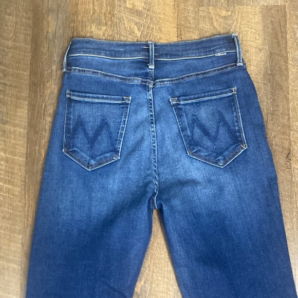 NWOT MOTHER JEANS THE TRIPPER ANKLE FRAY IN CHANGE IS IN THE AIR HI RISE ANKLE - Picture 12 of 16